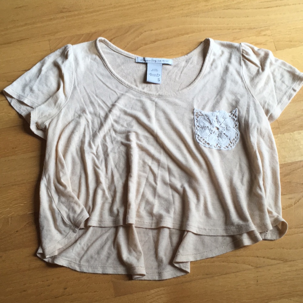American Rag crop Top